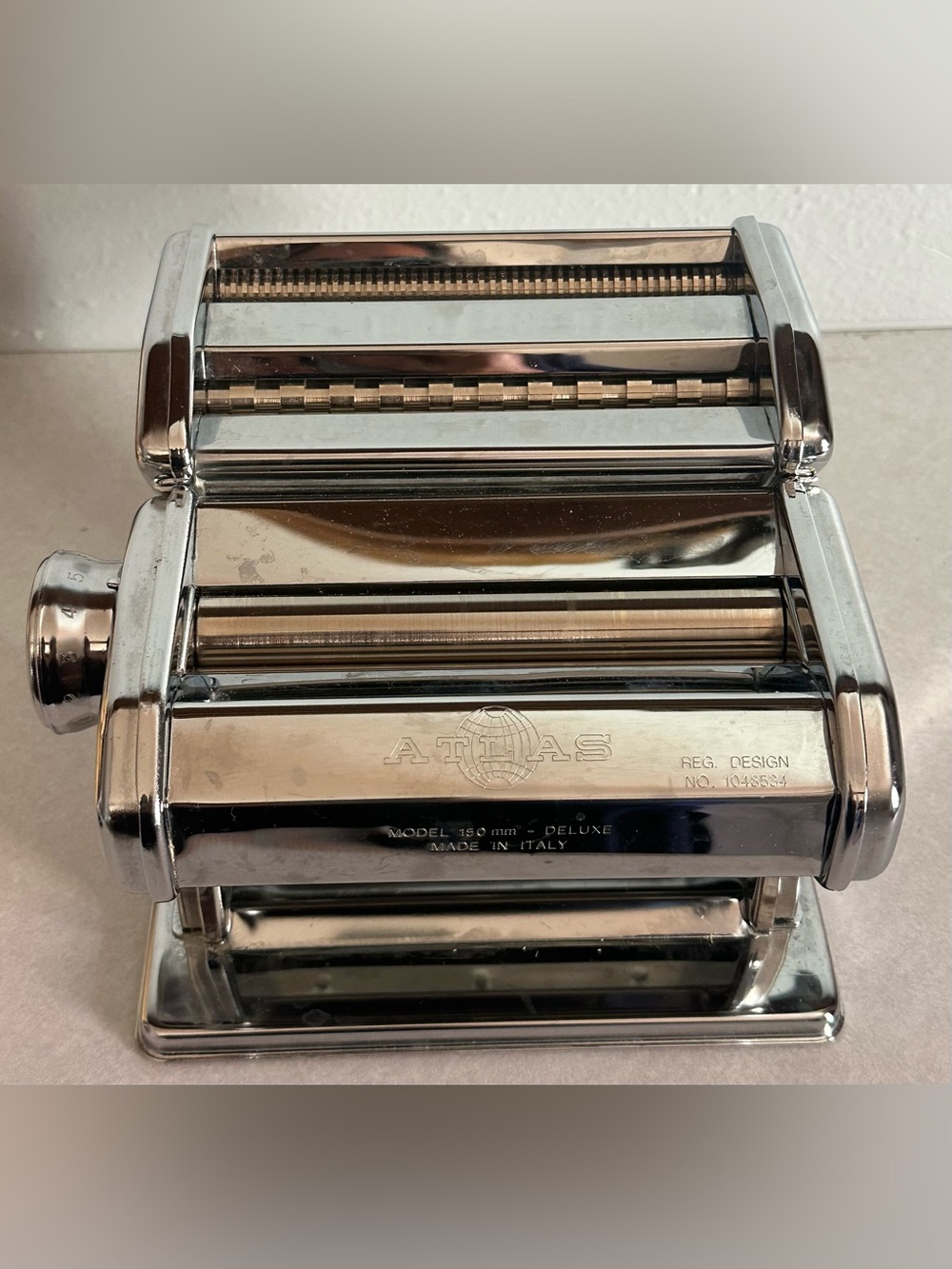 VTG Marcato Atlas 150 mm Pasta Machine Noodle Maker Made in Italy with Box - Picture 7 of 16